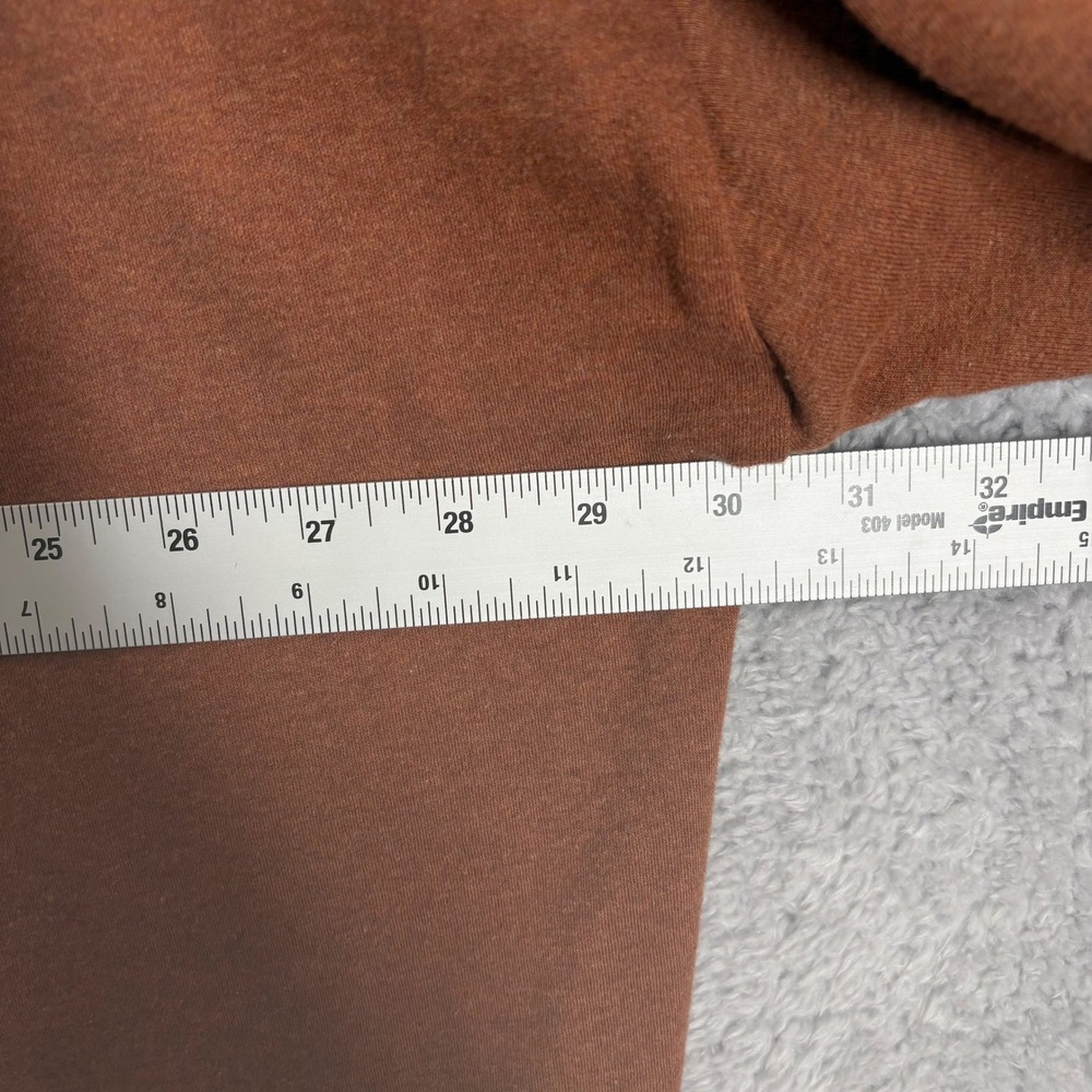 Pact Brooklyn Airplane Organic Cotton Open Front Cardigan Size XL/XXL Brown - Picture 6 of 8